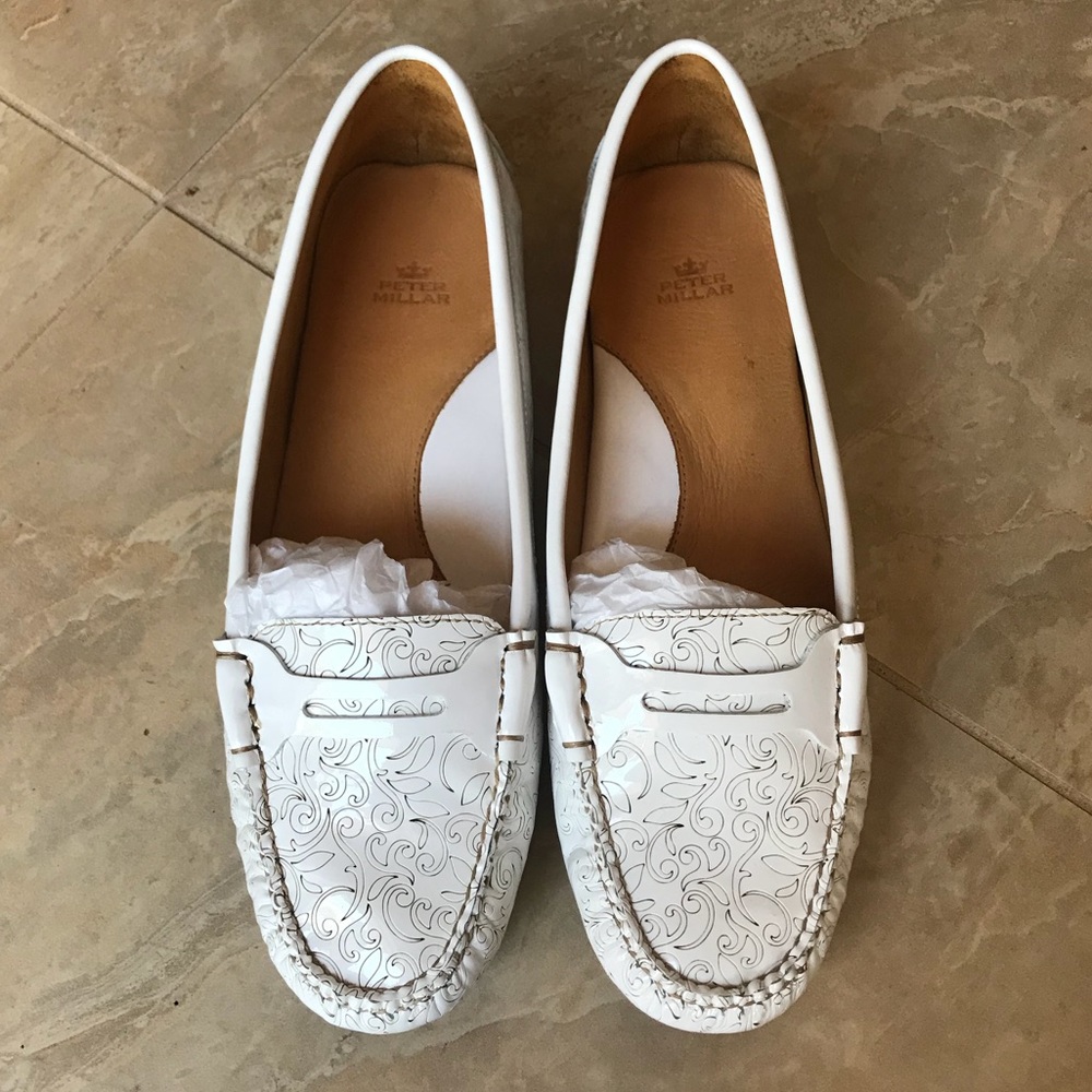 Peter Millar leather loafers